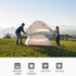 Naturehike NH15T002-T1 Ultralight Tent Outdoor Camping Rainproof Tent, Colour:20D Silicone Light Gray, Style:2 People