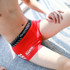 Men Solid Color Slim Breathable Boxer Underwear (Color:Grey Size:XXL)