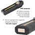 1902B Flashlight Rechargeable Lantern 4 Lighting Mode(Yellow Light)