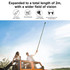 PULUZ 2m Metal Selfie Stick Monopod  for Insta360 One RS / X2 / X3 (Black)