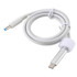 For HP USB-C / Type-C to 4.5 x 3.0mm Laptop Power Charging Cable, Cable Length: about 1.5m(White)
