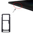 SIM Card Tray + Micro SD Card Tray for Lenovo Tab 7 Essential TB-7304I, TB-7304X (Black)