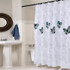 Butterfly Waterproof Polyester Shower Washable Bathroom Curtains, Size:120x180cm