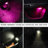 Car Colorful Voice-activated Reading Touch Atmosphere Light, Style: Sound Control Type (Colorful)
