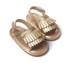 Casual Fashion PU Fringed Baby Sandals, Size:13cm/93g(Gold)