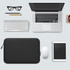 HAWEEL 13 inch Laptop Sleeve Case Zipper Briefcase Bag for 12.5-13.5 inch Laptop(Black)