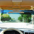 2 in 1 HD Car Anti-Glare Dazzling  Day Night Vision Driving Mirror Sun Visors