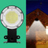 35W LED Outdoor Light Sensing IP65 Waterproof Wall Lamp Garden Courtyard Street Light(Warm White Light)