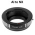 AI Lens to NX Lens Mount Stepping Ring(Black)