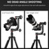 YELANGU  A201 360 Degree Horizontal Gimbal Tripod Head for DV and SLR Cameras (Black)