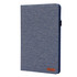 For vivo Pad 11 inch Horizontal Flip TPU + Fabric PU Leather Tablet Case(Dark Blue)