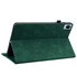 For vivo Pad 11 2022 Skin Feel Solid Color Zipper Leather Tablet Case(Green)