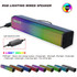 HXSJ Q9 RGB Luminous Computer Speaker Bar