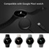 For Google Pixel Watch USB Port Smart Watch Magnetic Charging Cable, Length: 1m(Black)