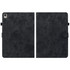 For Nokia T21 Tiger Pattern Flip Leather Tablet Case(Black)