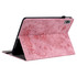 For Realme Pad Mini Butterfly Rose Embossed Leather Tablet Case(Pink)