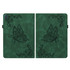 For Nokia T20 Butterfly Flower Embossed Leather Tablet Case(Green)