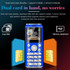 Satrend K8 Mini Mobile Phone, 1.0 inch, Hands Free Bluetooth Dialer Headphone, MP3 Music, Dual SIM, Network: 2G(Black)