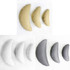 3 PCS/set Children Photography Props Baby Pictures Crescent Shape Pillow(White)