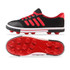 Student Antiskid Football Training Shoes Adult Rubber Spiked Soccer Shoes, Size: 39/245(Black+Red)