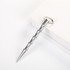 Outdoor Anti-Wolf Supplies Equipment Pen Stick With Key Ring(Silver)