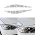 For BMW Series 3 G20 G28 2019-2020 Car Lamp Eyebrow Diamond Decoration Sticker, Left and Right Drive