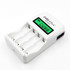 4 Slots Smart Intelligent Battery Charger with LCD Display for AA / AAA NiCd NiMh Rechargeable Batteries(UK Plug)