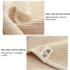 Honeycomb Cotton Towel, Size:35 x 75cm(Brown)