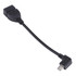 90 Degree Micro USB Male to USB 2.0 AF Adapter Cable with OTG Function For Galaxy / Nokia / LG / BlackBerry / HTC One X /Amazon Kindle / Sony Xperia etc. (13cm)(Black)