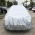 PEVA Waterproof Sun Protection Car Cover Dustproof Rain Snow Protect Cover Car Covers with Warning Strips for Smart, Fits Cars up to 2.7m in Length