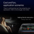 EM01 Car Bluetooth Intelligent LED Expression Sticker Emoticons APP Manual Control