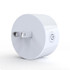 10A Round Shape WiFi Mini Plug APP Remote Control Timer Smart Socket, Support Alexa & Google Home, AC 100-240V, JP / US Plug