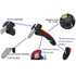 Car Cane Handle Portable Mobility Aid Flashlight Belt Cutter Glass Breaker Emergency Escape Tools
