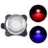 COB Lamp Bead 160LM USB Charging Four-speed Waterproof Bicycle Headlight / Taillight Set,  Red Blue Light Dimming 650MA