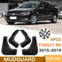 For Volkswagen Passat B8 2015-2019 4pcs/Set Car Auto Soft Plastic Splash Flaps Fender Guard