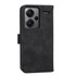 For Xiaomi Redmi Note 13 Pro+ Dierfeng Dream Line TPU + PU Leather Phone Case(Black)