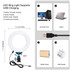 PULUZ 2 in 1 Vlogging Live Broadcast Smartphone Video Rig + 4.7 inch 12cm Ring LED Selfie Light Kits with Cold Shoe Tripod Head for iPhone, Galaxy, Huawei, Xiaomi, HTC, LG, Google, and Other Smartphones(Blue)
