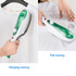 Handheld Garment Steamer Brush Portable Clothes Steam Iron, EU Plug 230V(Blue)