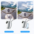 For Insta360 GO 3 PULUZ Magnetic Pendant Holder Quick Release Neck Strap (White)