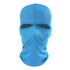 Balaclava Style Unisex Elastic Lycra Dual Holes Biking Head Mask(Blue)