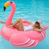 Inflatable Flamingo Shaped Floating Mat Swimming Ring, Inflated Size: 190 x 200 x 130cm