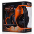 EACH G2000 Over-ear Stereo Bass Gaming Headset with Mic & LED Light for Computer, Cable Length: 2.2m(Orange)