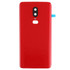 For OnePlus 6 Smooth Surface Battery Back Cover (Red)