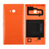 Solid Color NFC Battery Back Cover for Nokia Lumia 735 (Orange)