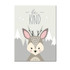 Animal Poster Painting Cartoon Nursery Wall PictureBaby Kids Room Decoration without Frame, Size:40x50cm(Deer)