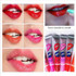 2 PCS Easy Peel Off  Long Lasting Lip Gloss Waterproof Matte  Lipstick Women Cosmetic(Cherry red)