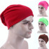 Men Candy Colors Knit Sleeve Cap Hip-hop Cap, Hat Size:One Size(Rose Red)