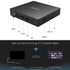 MECOOL KT1 DVB T2 Android 10.0 Smart TV Set Top Box, Amlogic S905X4-B Quad Core ARM Cortex-A55, 2GB+16GB, Dual Band WiFi, Bluetooth(UK Plug)