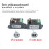 Active CCTV UTP Twisted Pair Video Balun Transmitter and Receiver