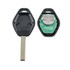 For BMW EWS System Intelligent Remote Control Car Key with Integrated Chip & Battery, Frequency: 433MHz